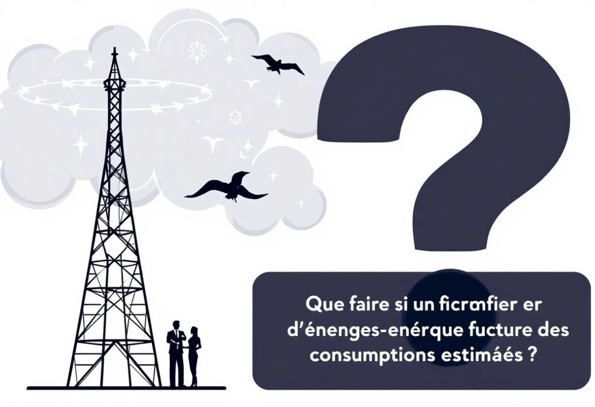 Que faire si un fournisseur d'énergie facture des consommations estimées ?