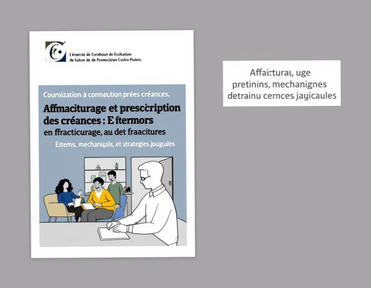 Affacturage et prescription des créances : Enjeux, mécanismes et stratégies juridiques