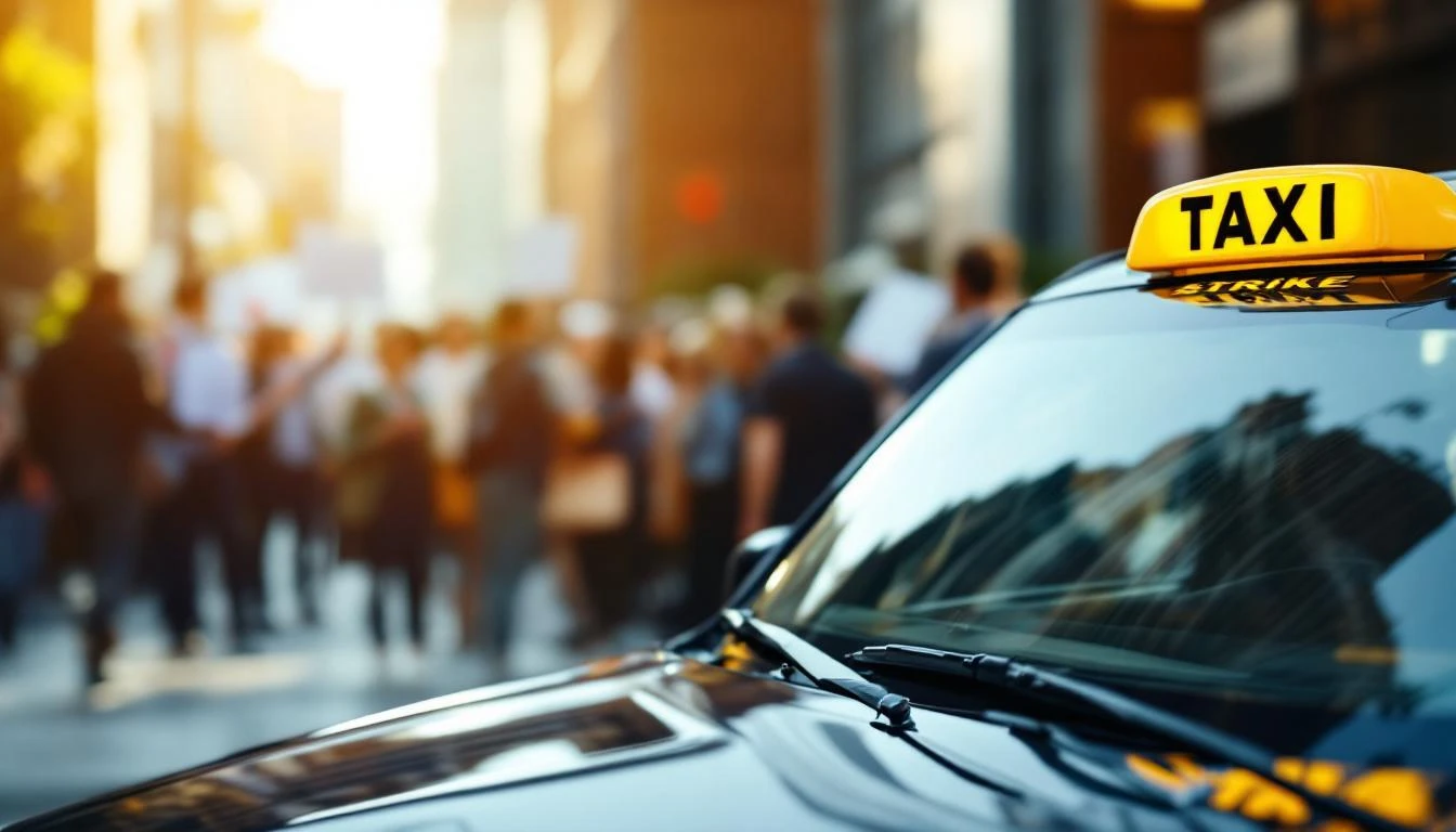 Grève taxi 2026 : aspects juridiques et réglementation