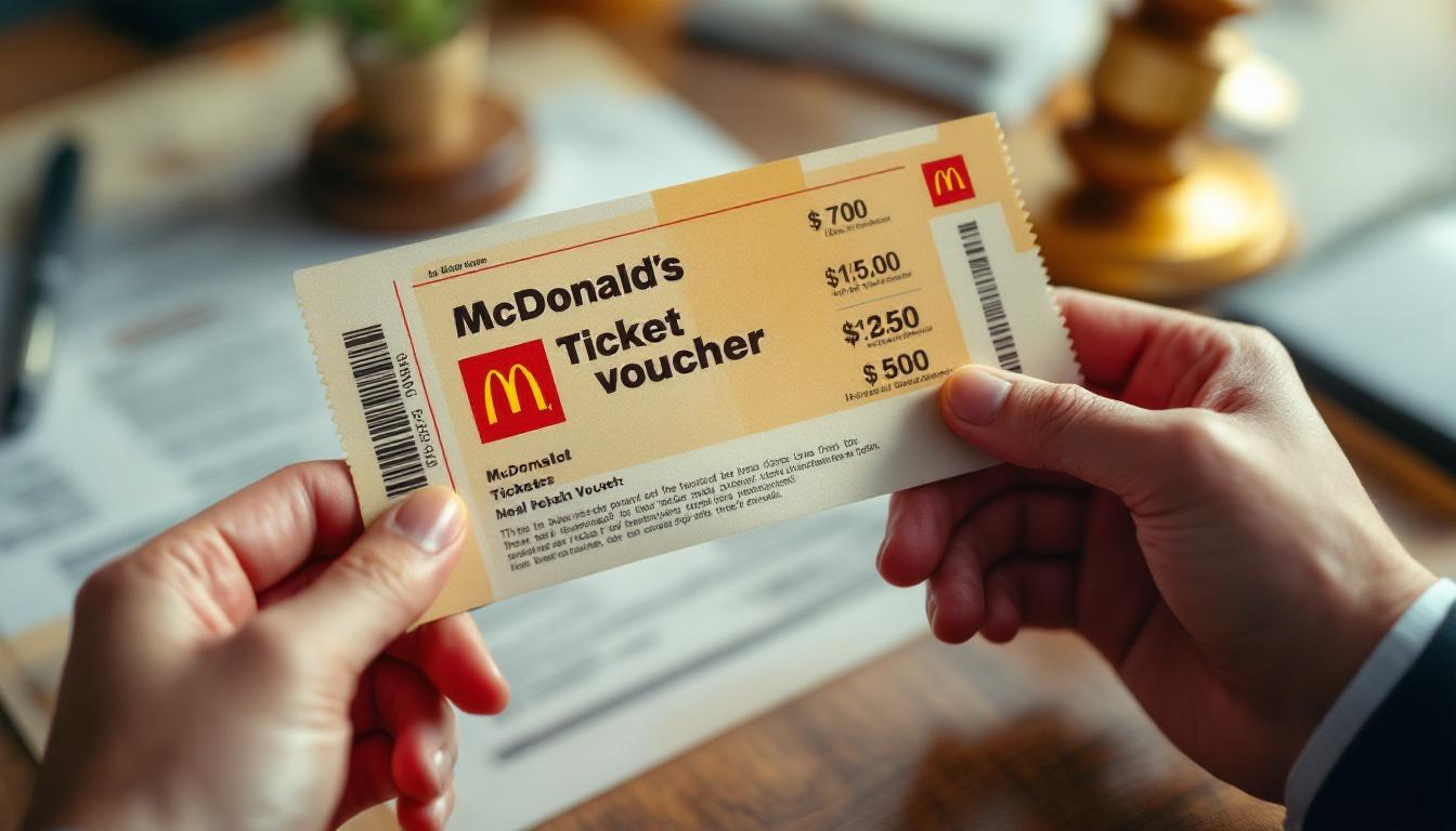 Ticket restaurant McDo : vos droits et obligations légales